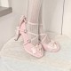 Pure Tea For Dream Spring Wind Chime​ Heel Shoes(Pre-Order/4 Colours/Full Payment Without Shipping)